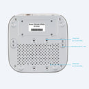 ESCAM PVR208 1080P 8CH+2CH ONVIF NVR Digital Video Recorder with 2CH Cloud Channel for IP Camera System(White)