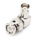 BNC Male to BNC Female Jacks in Series L Type Right Angle RF Card Connector