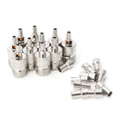 10 PCS UHF Female Jack SO239 Crimped RF Connector Coaxial Adapter