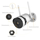 K8204-PE5323-P18 3.0 Million Pixels HD Network WiFi Camera NVR Kit, US Plug