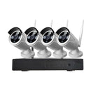 K8204-PE5322-S3 4CH 3.0 Million Pixels HD Wireless Camera NVR Kit, AU Plug