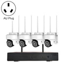 K8204-PE5323-Q6 3.0 Million Pixels HD Wireless Camera NVR Kit, AU Plug