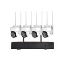 K8204-PE5323-Q6 3.0 Million Pixels HD Wireless Camera NVR Kit, US Plug
