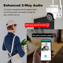 K8204-PE5323-Q6 3.0 Million Pixels HD Wireless Camera NVR Kit, EU Plug