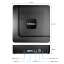 SriHome NVS003 4K Ultra HD 16 Channel Network Video Recorder, UK Plug