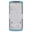 Front Housing LCD Frame Bezel Plate for Motorola Moto E5 Plus (Blue)