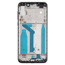 Front Housing LCD Frame Bezel Plate for Motorola Moto One (P30 Play) (Black)