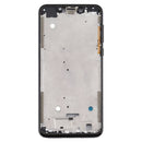 Front Housing LCD Frame Bezel Plate for Motorola Moto One (P30 Play) (Black)