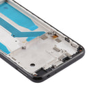 Front Housing LCD Frame Bezel Plate for Motorola Moto One (P30 Play) (Black)