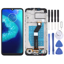 LCD Screen and Digitizer Full Assembly With Frame for Motorola Moto G8 Power Lite (Black)