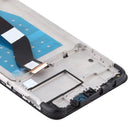 LCD Screen and Digitizer Full Assembly With Frame for Motorola Moto G8 Power Lite (Black)