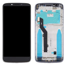 LCD Screen and Digitizer Full Assembly With Frame for Motorola Moto E5/ G6 Play(Brazil)(Grey)
