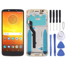 LCD Screen and Digitizer Full Assembly With Frame for Motorola Moto E5/ G6 Play(Brazil)(Gold)