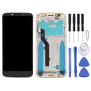 LCD Screen and Digitizer Full Assembly With Frame for Motorola Moto E5/ G6 Play(Brazil)(Gold)