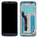 LCD Screen and Digitizer Full Assembly With Frame for Motorola Moto E5 Plus(Blue)