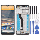 LCD Screen and Digitizer Full Assembly With Frame for Nokia 5.3 / TA-1227 / TA-1229 / TA-1223 / TA-12234(Black)