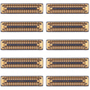 10 PCS Motherboard LCD Display FPC Connector for Huawei P Smart Z