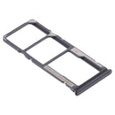 SIM Card Tray + SIM Card Tray + Micro SD Card Tray for Xiaomi Redmi Note 8T / Redmi Note 8 (Black)