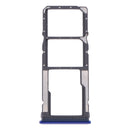 SIM Card Tray + SIM Card Tray + Micro SD Card Tray for Xiaomi Redmi Note 8T / Redmi Note 8 (Blue)