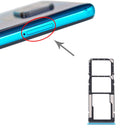 SIM Card Tray + SIM Card Tray + Micro SD Card Tray for Xiaomi Redmi Note 9S(Green)