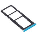 SIM Card Tray + SIM Card Tray + Micro SD Card Tray for Xiaomi Redmi Note 9S(Green)