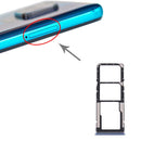 SIM Card Tray + SIM Card Tray + Micro SD Card Tray for Xiaomi Redmi Note 9S(Grey)