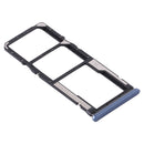 SIM Card Tray + SIM Card Tray + Micro SD Card Tray for Xiaomi Redmi Note 9S(Grey)