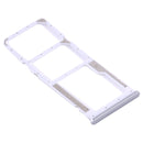 SIM Card Tray + SIM Card Tray + Micro SD Card Tray for Xiaomi Redmi Note 9S(Silver)