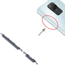 Power Button and Volume Control Button for Xiaomi Redmi Note 9/Redmi 10X 4G (Black)