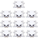 10 PCS Charging Port Connector for Huawei Y5 (2019)
