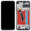 LCD Screen and Digitizer Full Assembly with Frame for Huawei Y7p (2020) (Black)