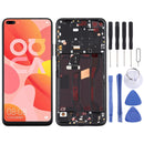 LCD Screen and Digitizer Full Assembly with Frame for Huawei Nova 6 5G (Black)