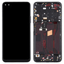 LCD Screen and Digitizer Full Assembly with Frame for Huawei Nova 6 5G (Black)
