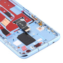LCD Screen and Digitizer Full Assembly with Frame for Huawei Nova 6 5G (Blue)