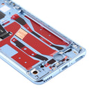 LCD Screen and Digitizer Full Assembly with Frame for Huawei Nova 6 5G (Blue)