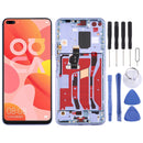 LCD Screen and Digitizer Full Assembly with Frame for Huawei Nova 6 5G (Purple)