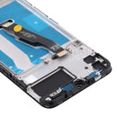 LCD Screen and Digitizer Full Assembly with Frame for Huawei Y6p (Black)