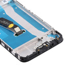 LCD Screen and Digitizer Full Assembly with Frame for Huawei Y6p (Black)