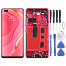 LCD Screen and Digitizer Full Assembly with Frame for Huawei Nova 7 Pro 5G (Red)