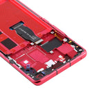 LCD Screen and Digitizer Full Assembly with Frame for Huawei Nova 7 Pro 5G (Red)