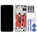 LCD Screen and Digitizer Full Assembly with Frame for Huawei P40 Lite (Silver)