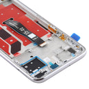 LCD Screen and Digitizer Full Assembly with Frame for Huawei P40 Lite (Silver)