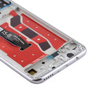 LCD Screen and Digitizer Full Assembly with Frame for Huawei P40 Lite (Silver)