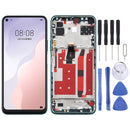 LCD Screen and Digitizer Full Assembly with Frame for Huawei Nova 7 SE(Green)
