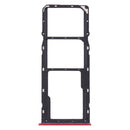 SIM Card Tray + SIM Card Tray + Micro SD Card Tray for OPPO Realme 5s (Red)