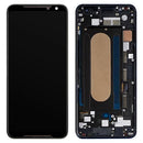 LCD Screen and Digitizer Full Assembly with Frame for Asus ROG Phone II ZS660KL(Black)