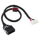 Power Jack Connector With Flex Cable for Lenovo Thinkpad Y520 R720 R720-15IKB R720-15IKBN Y520-15IKBN