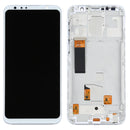 TFT Material LCD Screen and Digitizer Full Assembly With Frame (Not Supporting Fingerprint Identification) for Meizu 16th(White)