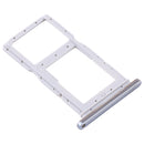 SIM Card Tray + SIM Card Tray / Micro SD Card Tray for Huawei Y9s(Silver)