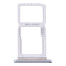 SIM Card Tray + SIM Card Tray / Micro SD Card Tray for Huawei Y9s 2020 (Silver)